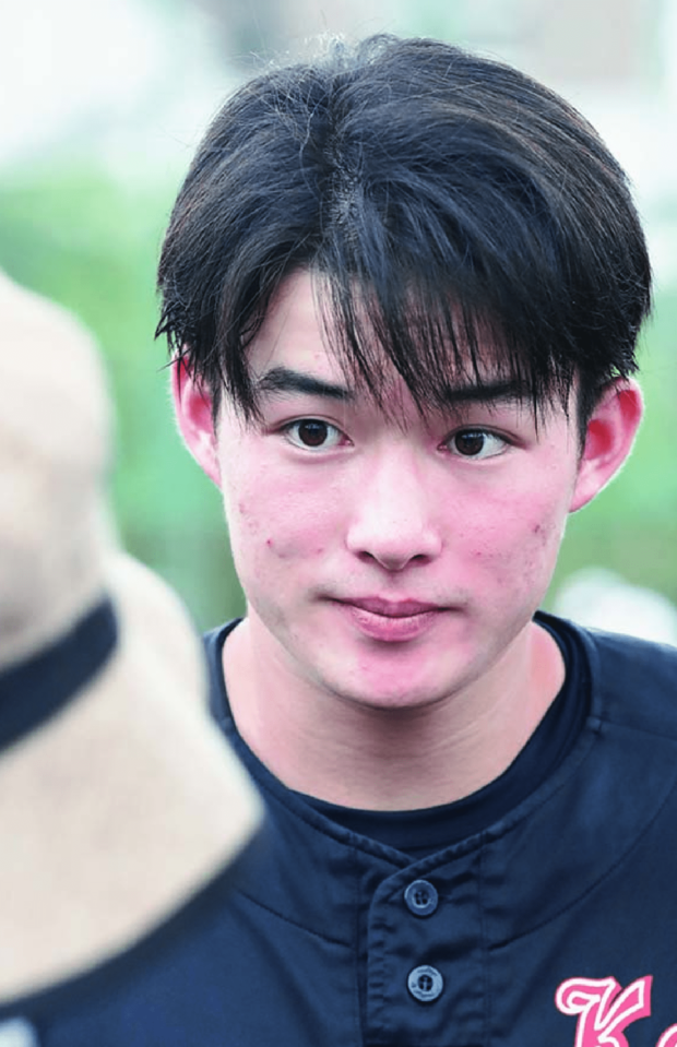 前日もしっかりコンディション調整。対戦相手・仙台育英の尾形選手は警戒する選手に丸田を挙げた