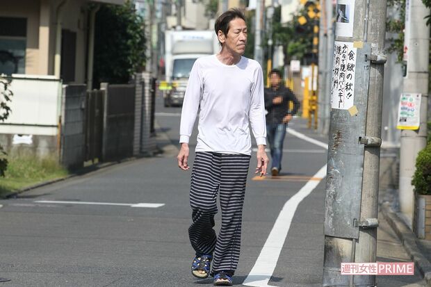 自宅の周辺をうろつく斎藤（'11年）