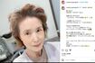 写真加工に指摘があった小柳ルミ子のすっぴん写真(本人インスタグラムより)