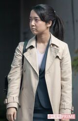 '20年に放送された『記憶捜査2』ロケ現場で目撃。朝ドラとはガラリと違うスーツ姿の警察官役を演じていた