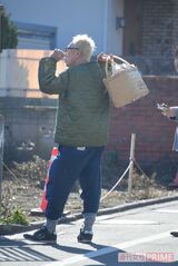 ジャージをソックスにインするタイプの所ジョージ('20年2月)