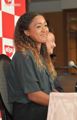 2018年、全米オープンを制して帰国した大坂選手。笑顔が多く見受けられた