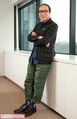 小日向文世　撮影／佐藤靖彦