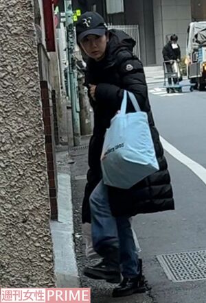 2025年2月、卓球教室の会場にやってきた福原愛