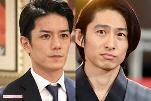 滝沢秀明（左）、三宅健