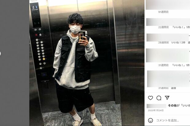 メンバーのなかでもファッションリーダーとして名高いゆうた（ゆうたのインスタグラムより）