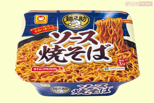 マルちゃん麺之助ソース焼そば 撮影/山田智絵