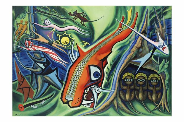 『森の掟』(C)岡本太郎記念現代芸術振興財団