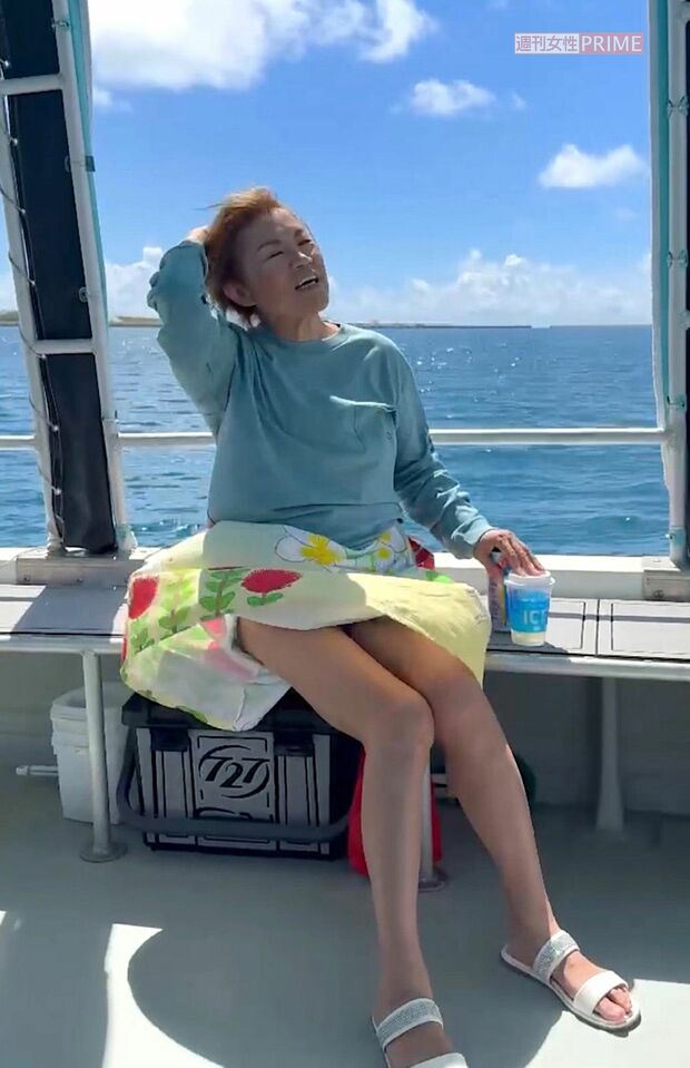 今年の夏休みも例年どおり、石垣島で日焼けも気にせずマリンスポーツを楽しんだという