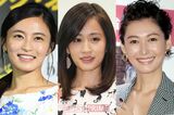 写真左から小島瑠璃子、前田敦子、田丸麻紀