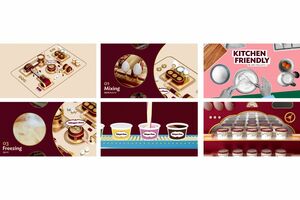 ハーゲンダッツが公開した、バーチャルの生産ライン映像