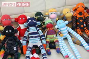 １体ずつ手縫いのため、１つとして同じおのくんはいないそう　撮影／齋藤周造