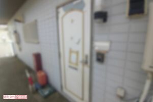 事件現場となったアパートの一室