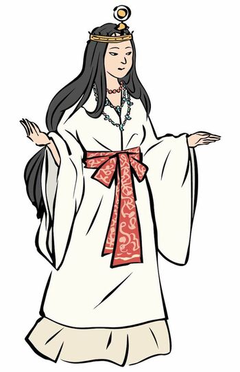 人前には姿を現さず、弟にしか姿を見せなかったといわれている謎の多い卑弥呼。ミステリアスゆえに魅力があるのかも