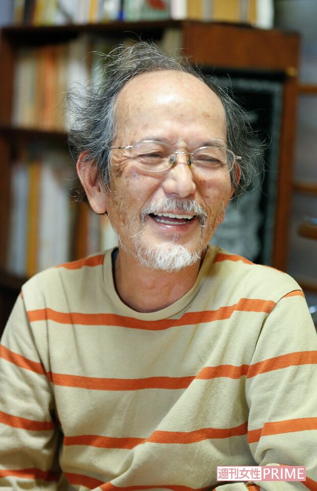 育児絵日記をつけていたと語るやべみつのり氏　撮影／森田晃博