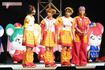 『ミニモニ。』左から辻希美、矢口真里、加護亜依、ミカの初期メンバー(2001年)