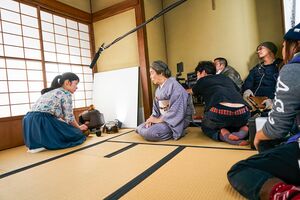 『日日是好日』撮影現場での黒木華と樹木希林さん