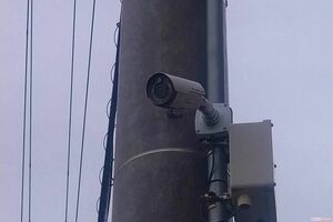 安達さんの行方がわからなくなった京都府南丹市園部町のメーンストリートには防犯カメラが5台設置されているが