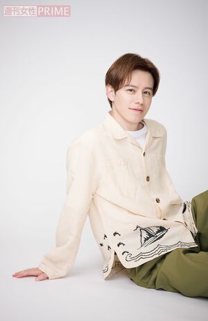 ウエンツ瑛士　撮影／渡邉智裕　ヘアメイク／豊福浩一（Good）　スタイリング／作山直紀