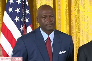 マイケル・ジョーダン(NBAのYouTubeより)
