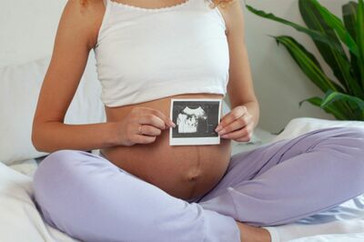 胎児の形態異常はエコー写真で見つけることができる（写真はイメージ）