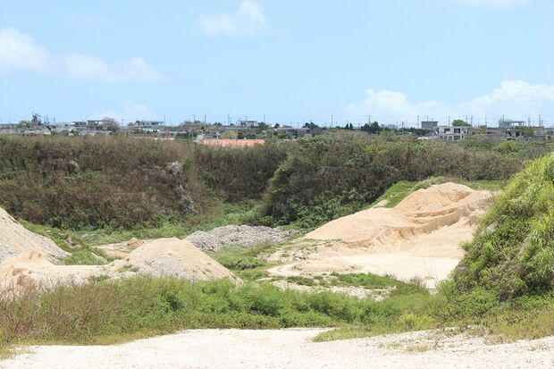 弾薬庫の建設予定地である保良鉱山。地区では設置への反対決議を出している