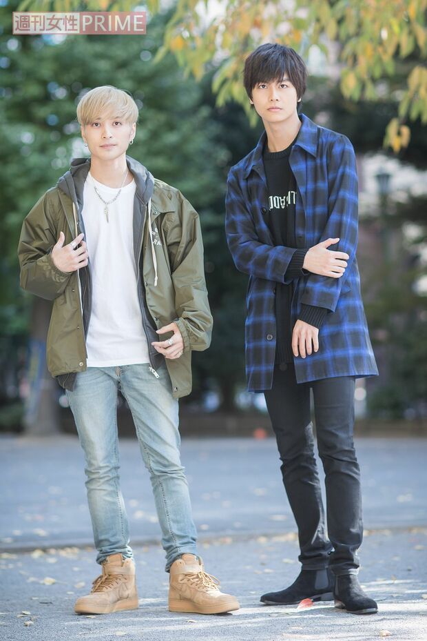 矢田悠祐(左)、多和田秀弥　撮影／廣瀬靖士