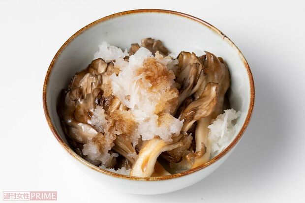 焼きまいたけのおろしあえ　撮影／矢島泰輔