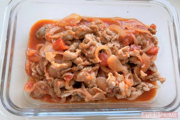 塩麹で腸をすっきり＆薄味でも大満足『豚肉のトマト塩麹煮』