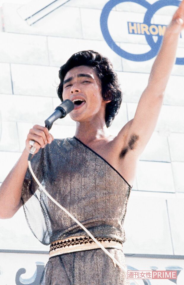 1977年、嬬恋ライブ。ドラマ『ムー』のころ　撮影／週刊女性写真班