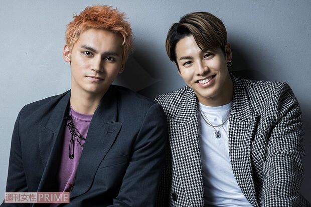 （左から）龍、RIKU　 撮影／廣瀬靖士