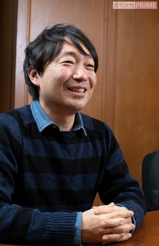 伊与原新さん　撮影／北村史成