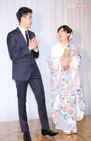 '16年9月に行われた結婚会見では、見つめ合って微笑む仲睦まじい様子だった江宏傑と福原愛