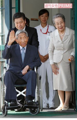 彬子さまの祖父にあたる三笠宮さま