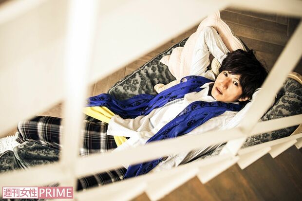 TETSUYAいわく自分の性格は「凝り性で几帳面」だという　撮影／伊藤和幸