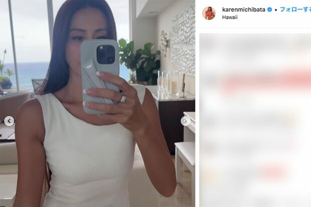 「ムキムキ」肉体改造した道端カレン（本人インスタグラムより）