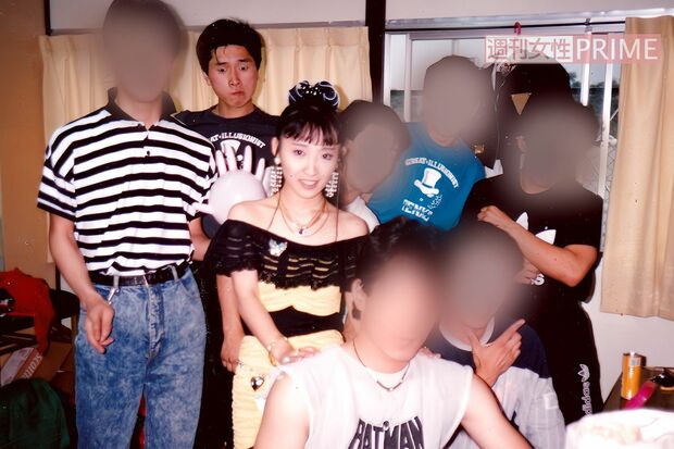 プリンセス天功さんと。東京魔術団の団員だった　提供／ほいけんた