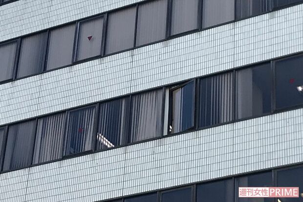 A社。入所者たちはこの近くで共同生活をしている