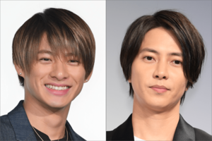 ドラマ新『クロサギ』で主演の平野紫耀（左）前作で主演の山下智久（右）