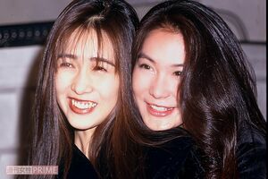 ドラマ『世界で一番君が好き！』制作会見に出席した工藤静香（左）と浅野温子