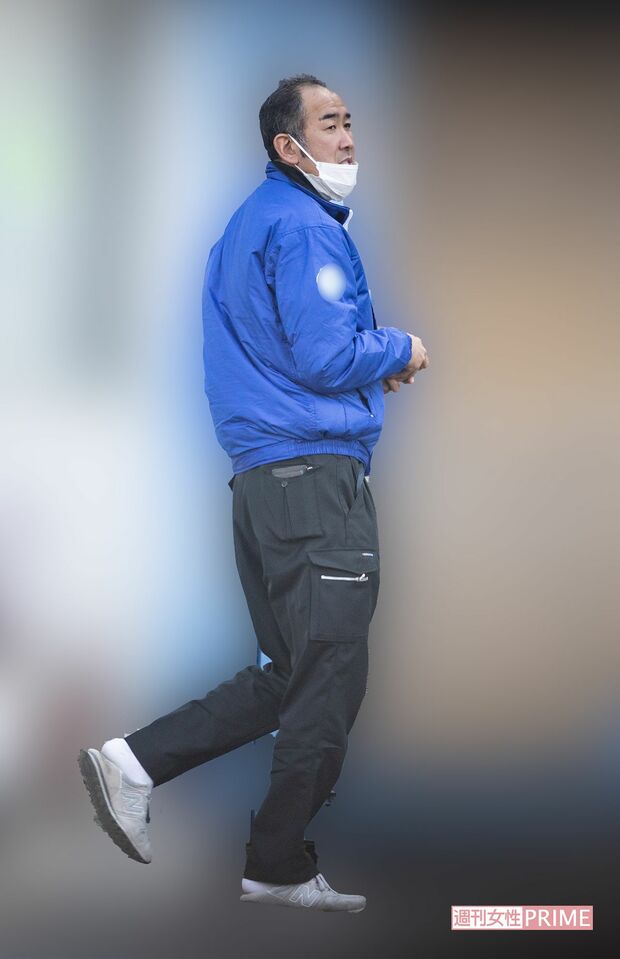 運送会社で働く門倉健氏、運転手はしていないようだ