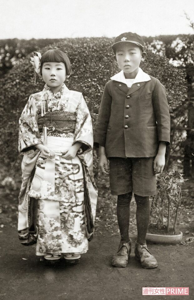 7歳の樋口さん。読書家だった兄と