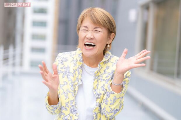 山田邦子 撮影/佐藤靖彦
