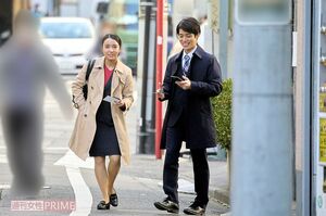 『記憶捜査』のロケに臨む上白石萌音とSexyZoneの松島聡