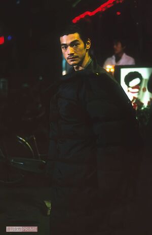 映画『不夜城』のロケに参加した金城武