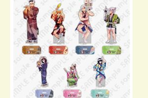 徳島阿波踊りと『鬼滅の刃』コラボのアクスタ（『阿波おどり2025×鬼滅の刃』公式HPより）