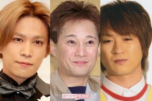 左から千賀健永、中居正広、宮田俊哉