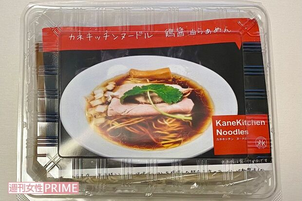 『ヌードルツアーズ』の『カネキッチンヌードル醤油味らぁめん』1000円