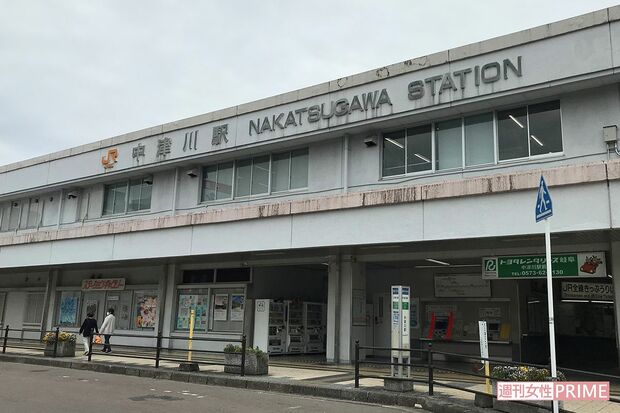 山下八洲夫容疑者がかつて事務所を構えていたJR中津川駅前