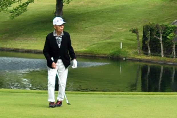 ゴルフが趣味だという道場六三郎さん